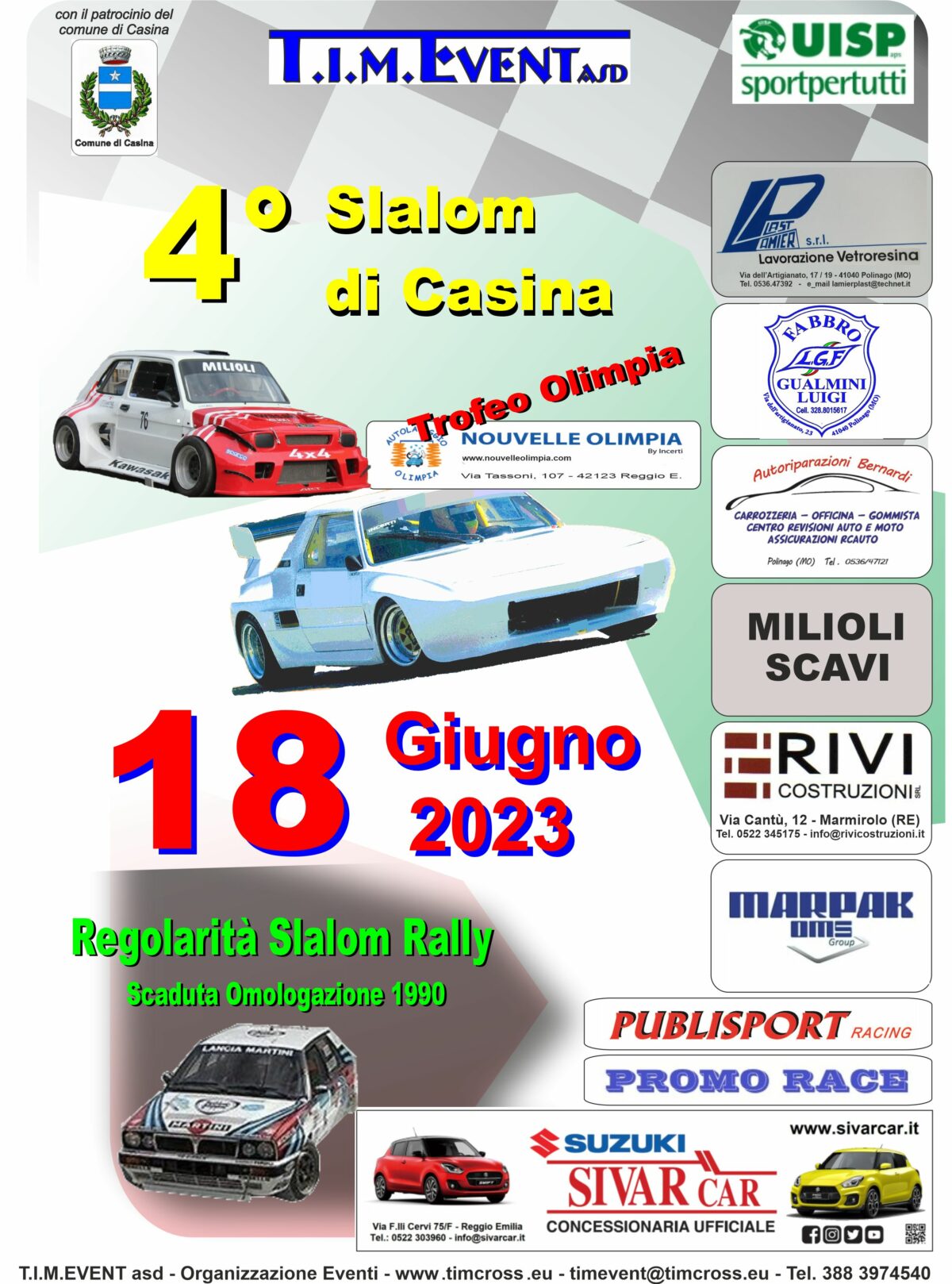 Slalom di Casina – 18/06/23