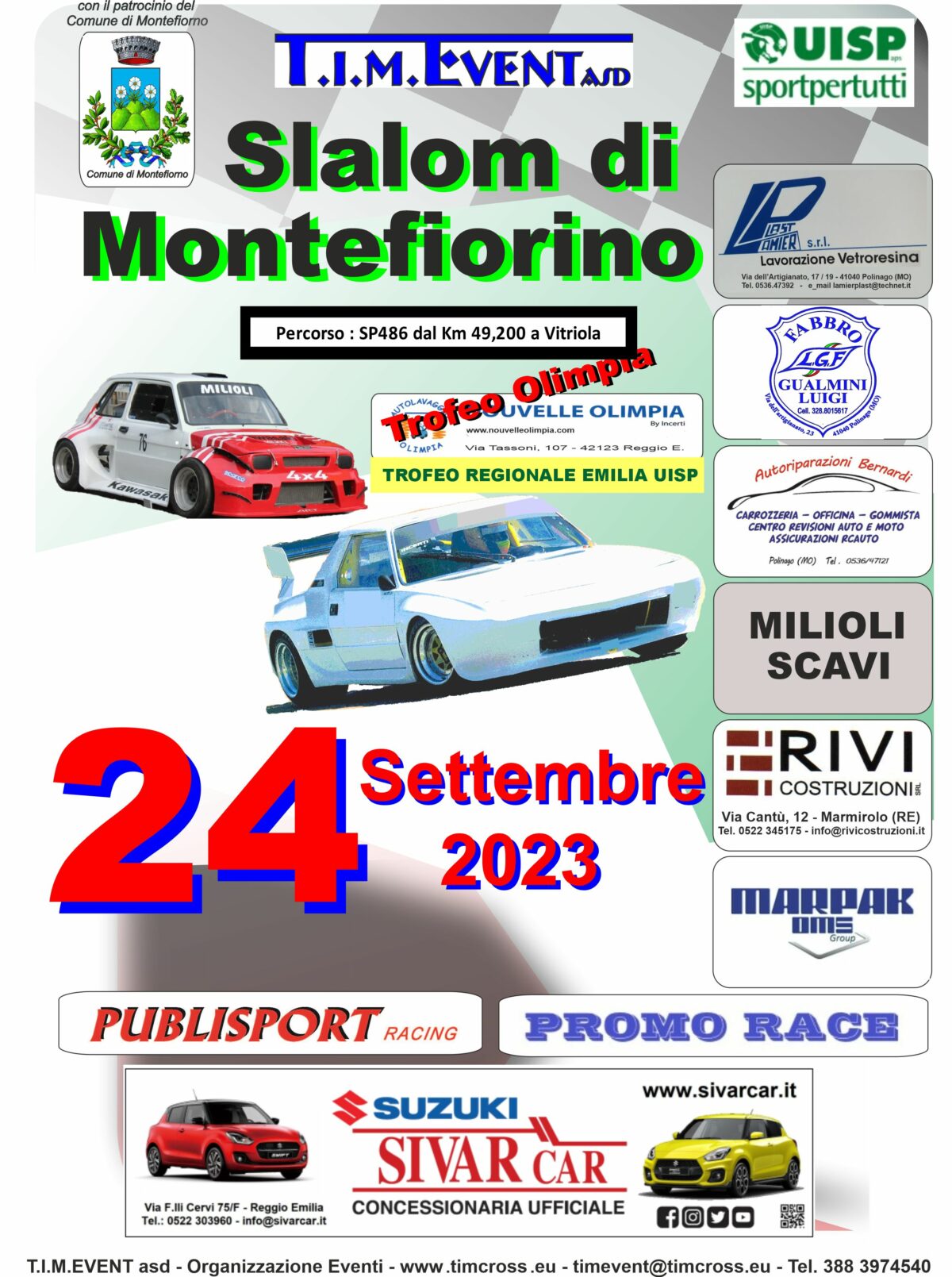 Slalom di Montefiorino – 24/09/23