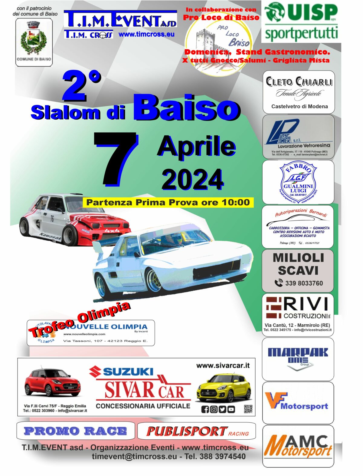 Slalom di Baiso – 07/04/24