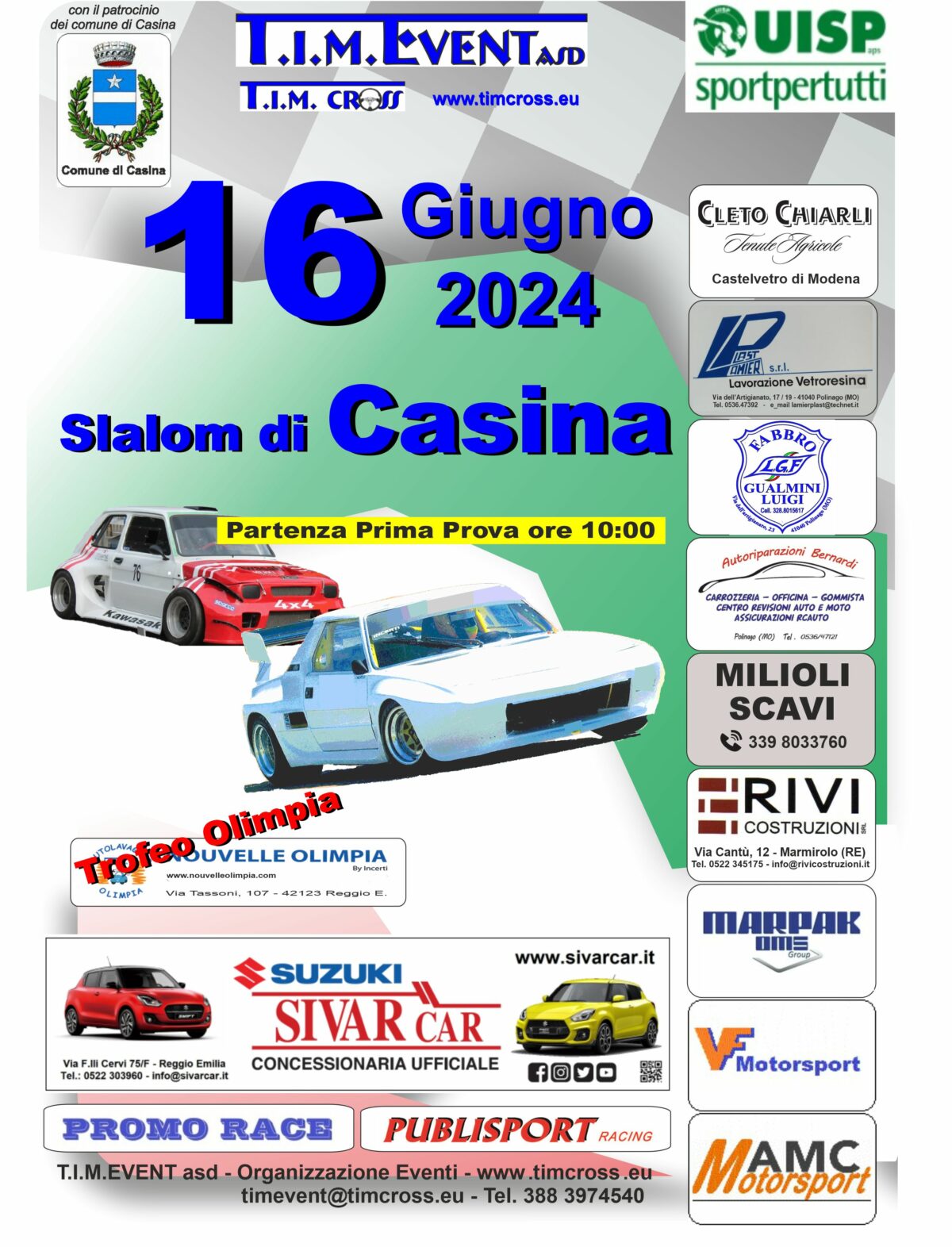 Slalom di Casina – 16/06/24