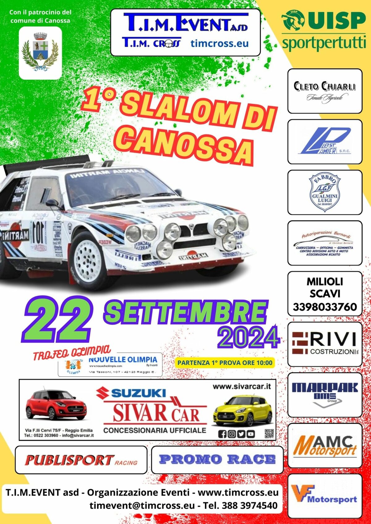 Slalom di Canossa – 22/09/24